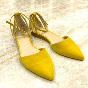 Seychelles yellow Plateau Ballet Flats